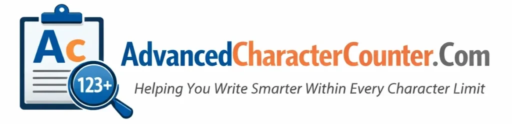 Advanced Character Counter New Logo