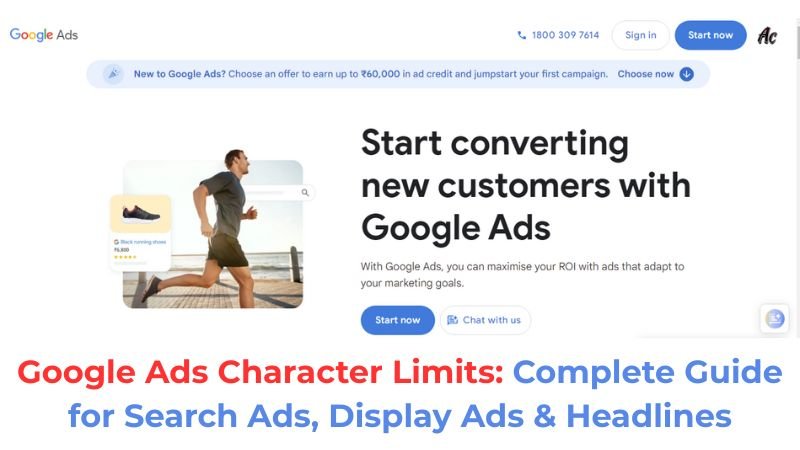 Google Ads Character Limits