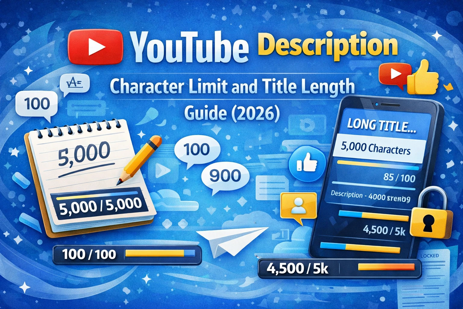 YouTube Description Character Limit and Title Length Guide (2026)