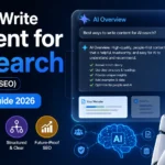 How to Write Content for AI Search (SGE & Future SEO)