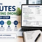 How to Write Minutes of Meeting (MOM)