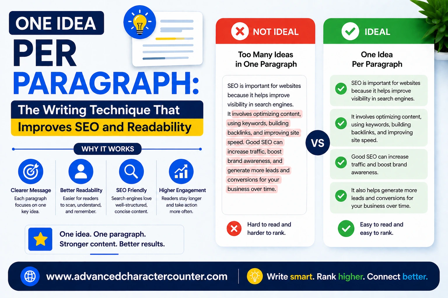 One Idea Per Paragraph The Writing Technique That Improves SEO and Readability