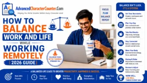 How to Balance Work and Life While Working Remotely | 2026 Guide