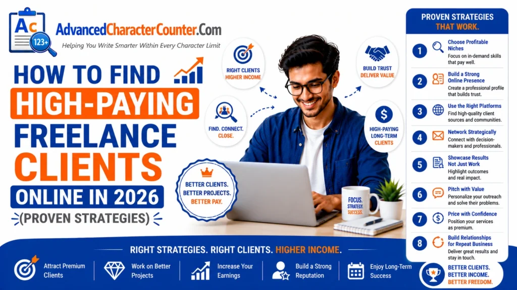 How to Find High-Paying Freelance Clients Online in 2026 (Proven Strategies)