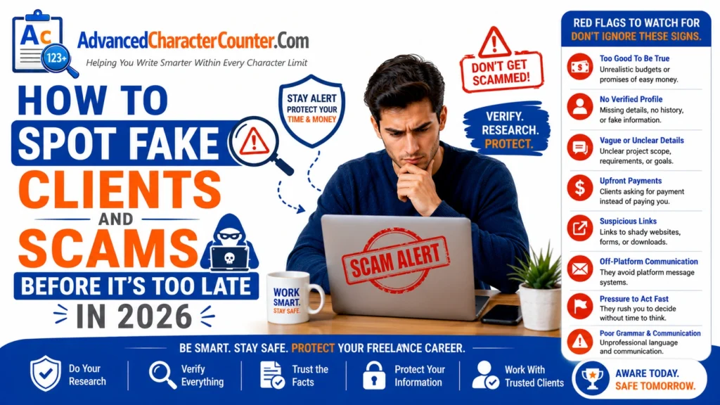 How to Spot Fake Clients and Scams Before It’s Too Late In 2026