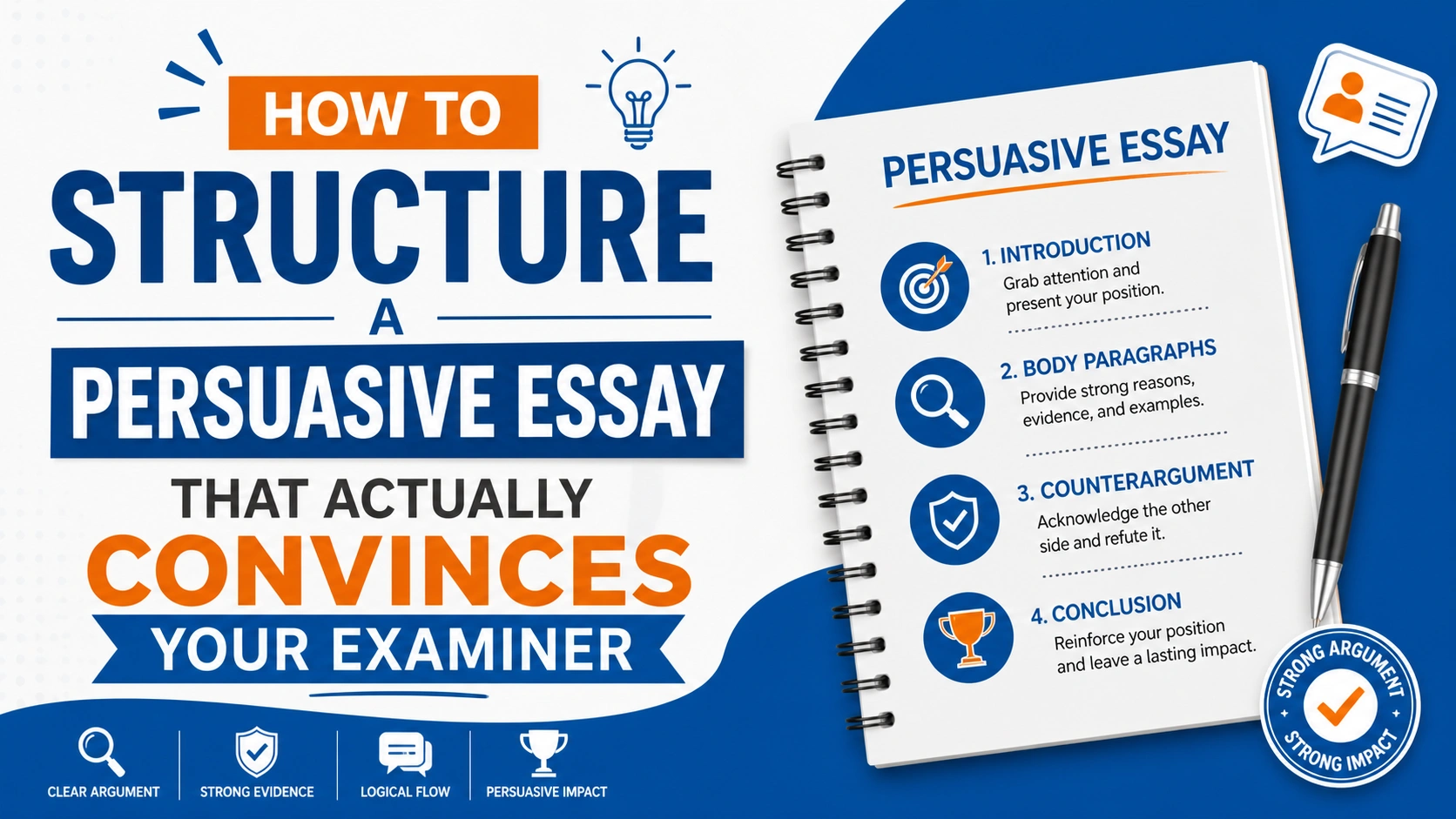 How to Structure a Persuasive Essay That Actually Convinces Your Examiner (With Real Examples)